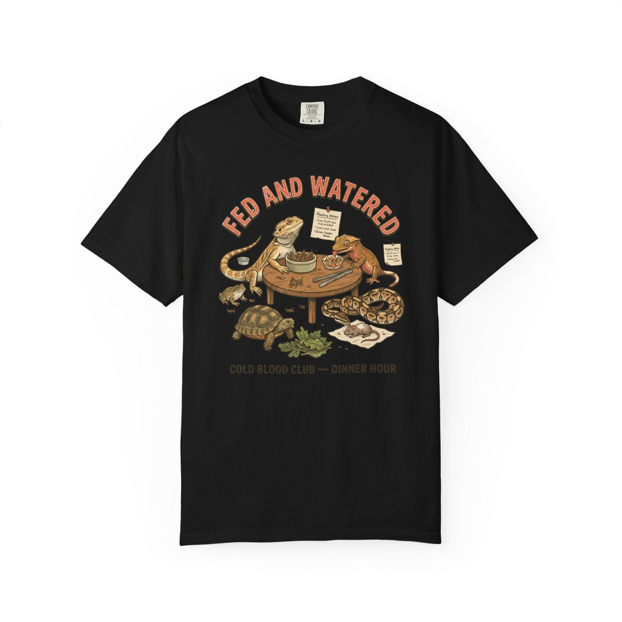 Fed and Watered Dinner T-Shirt