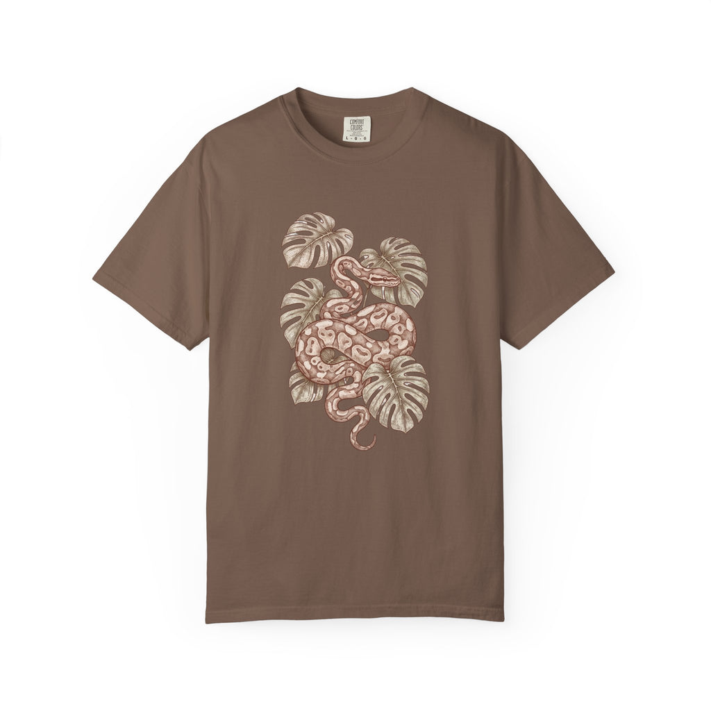 Snake & Monstera Graphic T-Shirt