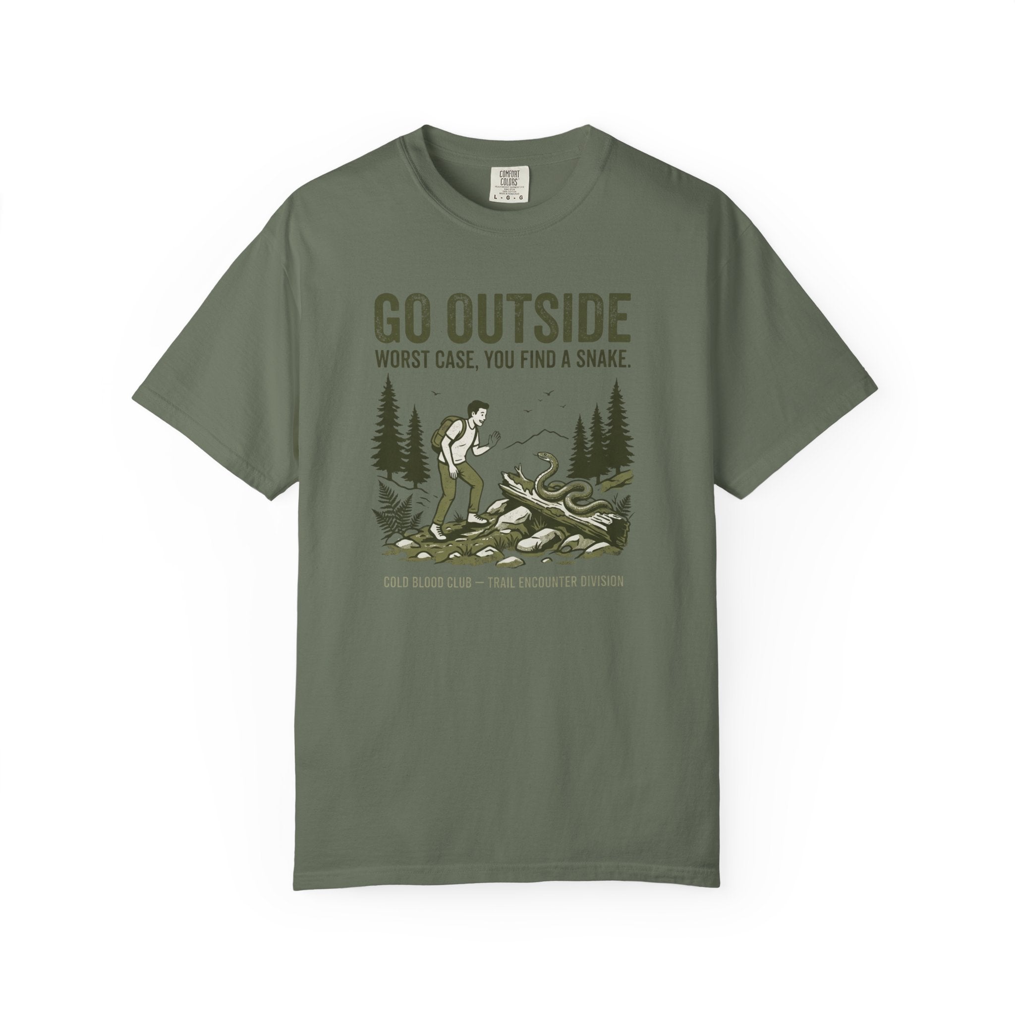 Go Outside Hiking T-Shirt