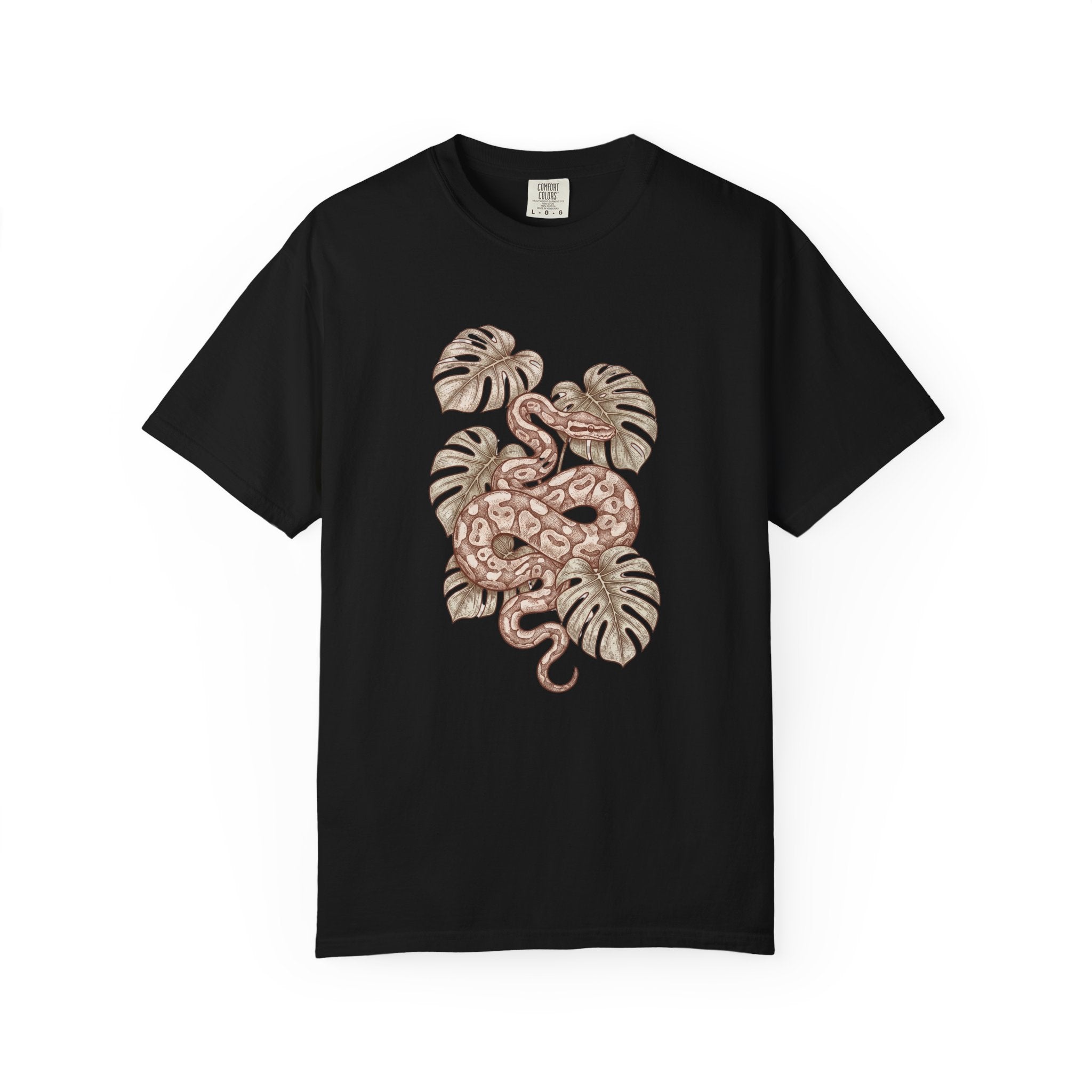 Snake & Monstera Graphic T-Shirt