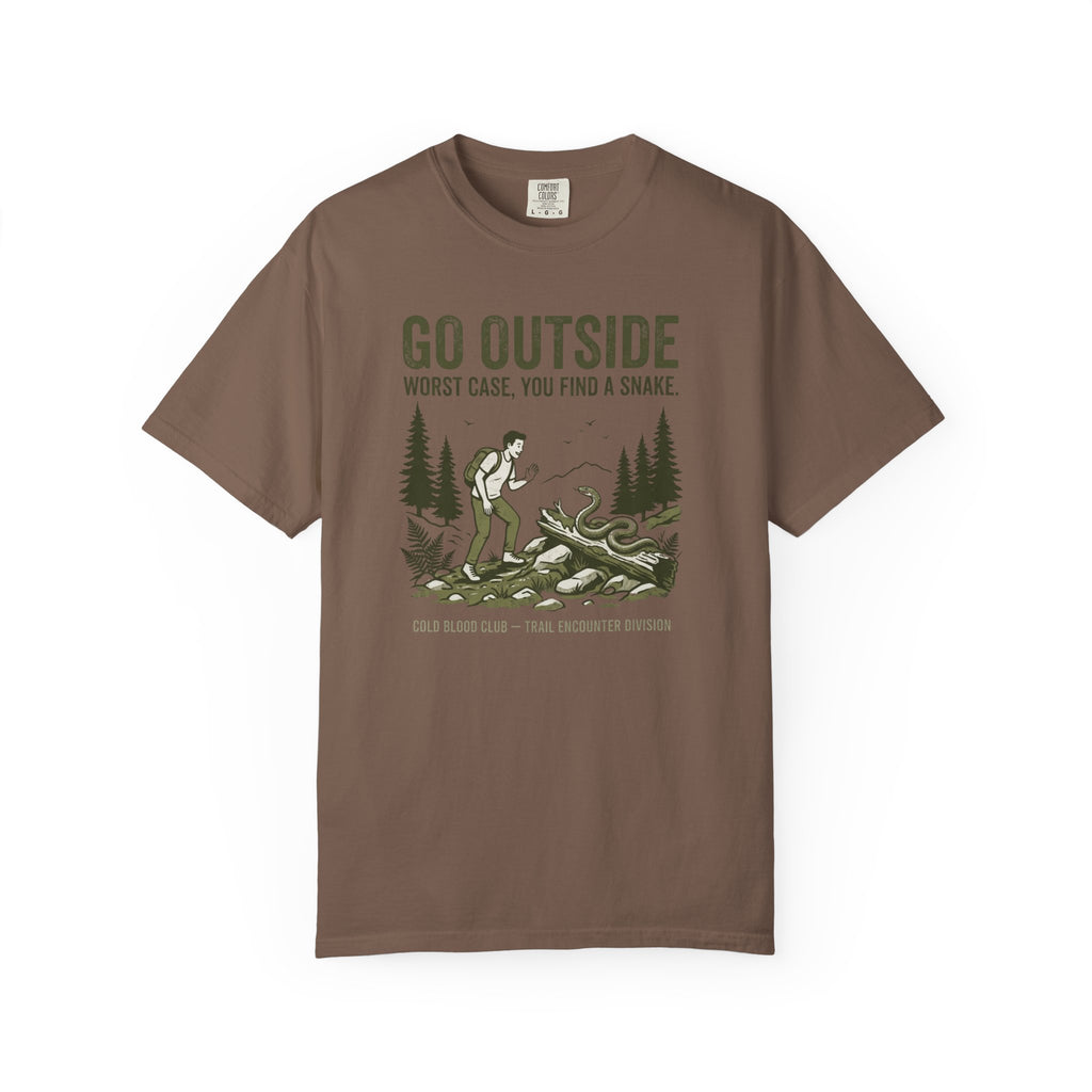 Go Outside Hiking T-Shirt