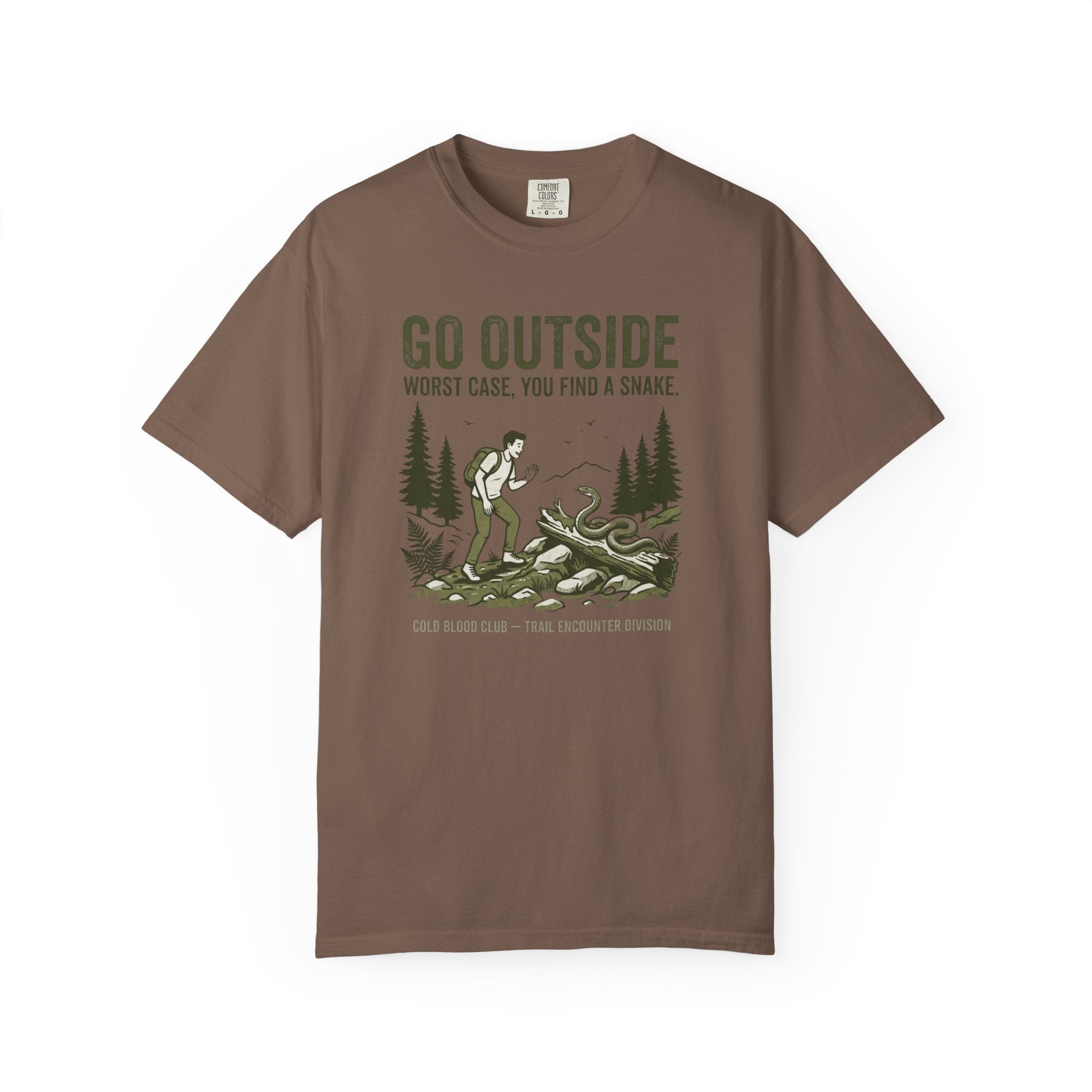 Go Outside Hiking T-Shirt