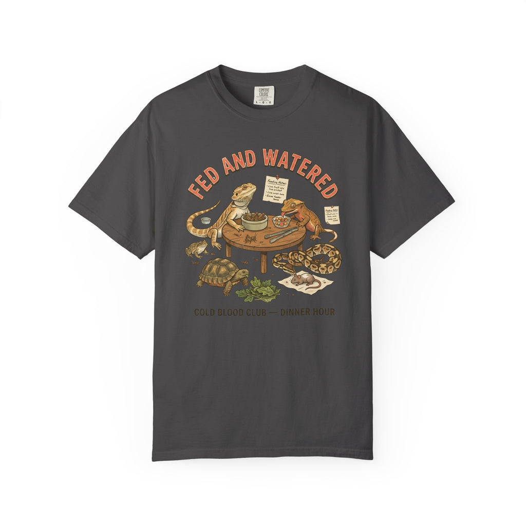 Fed and Watered Dinner T-Shirt