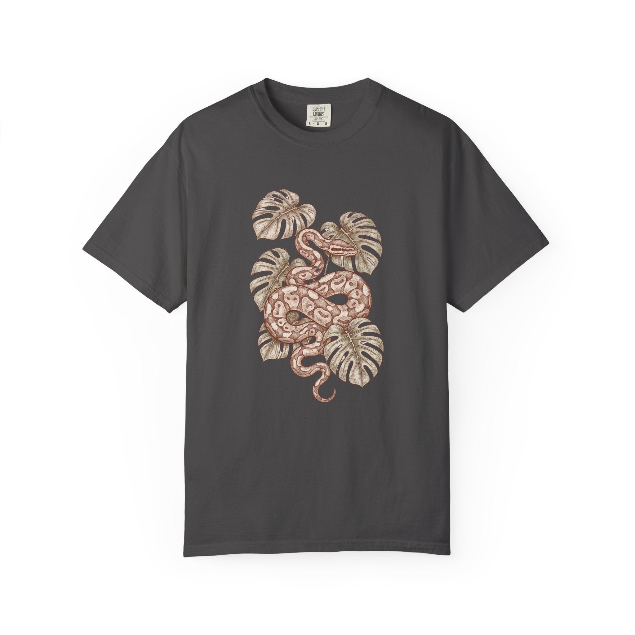 Snake & Monstera Graphic T-Shirt