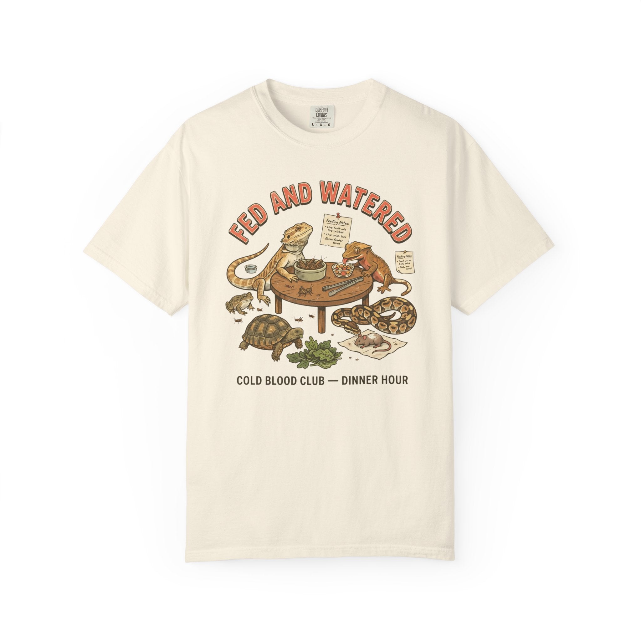 Fed and Watered Dinner T-Shirt