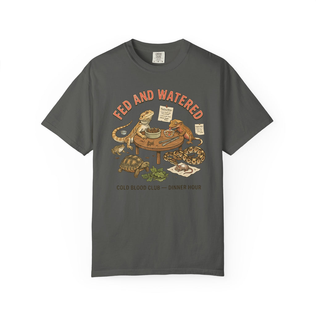 Fed and Watered Dinner T-Shirt