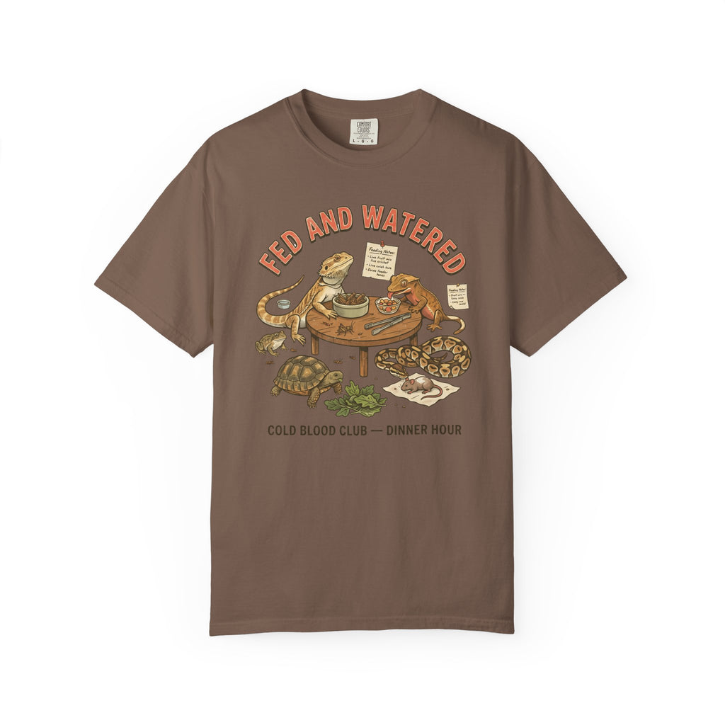 Fed and Watered Dinner T-Shirt