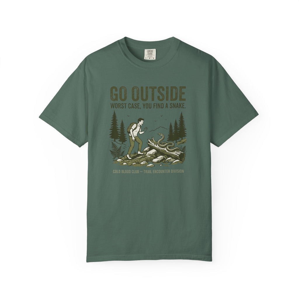 Go Outside Hiking T-Shirt