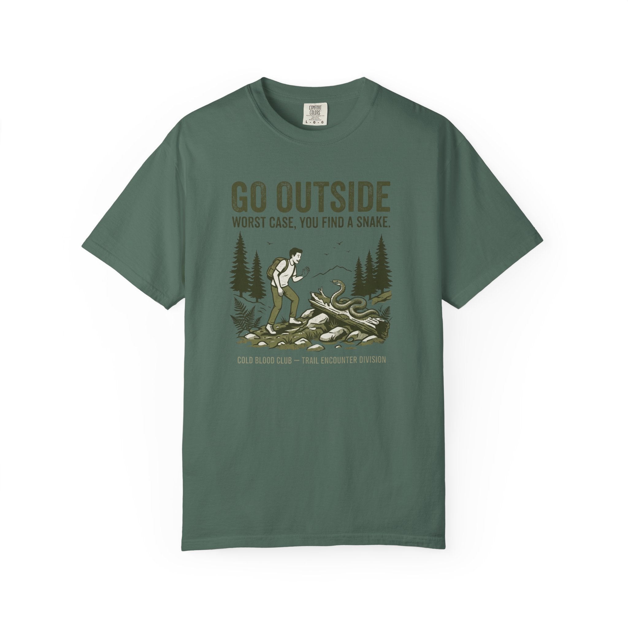 Go Outside Hiking T-Shirt