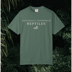 Emotionally Supported by Reptiles T-Shirt