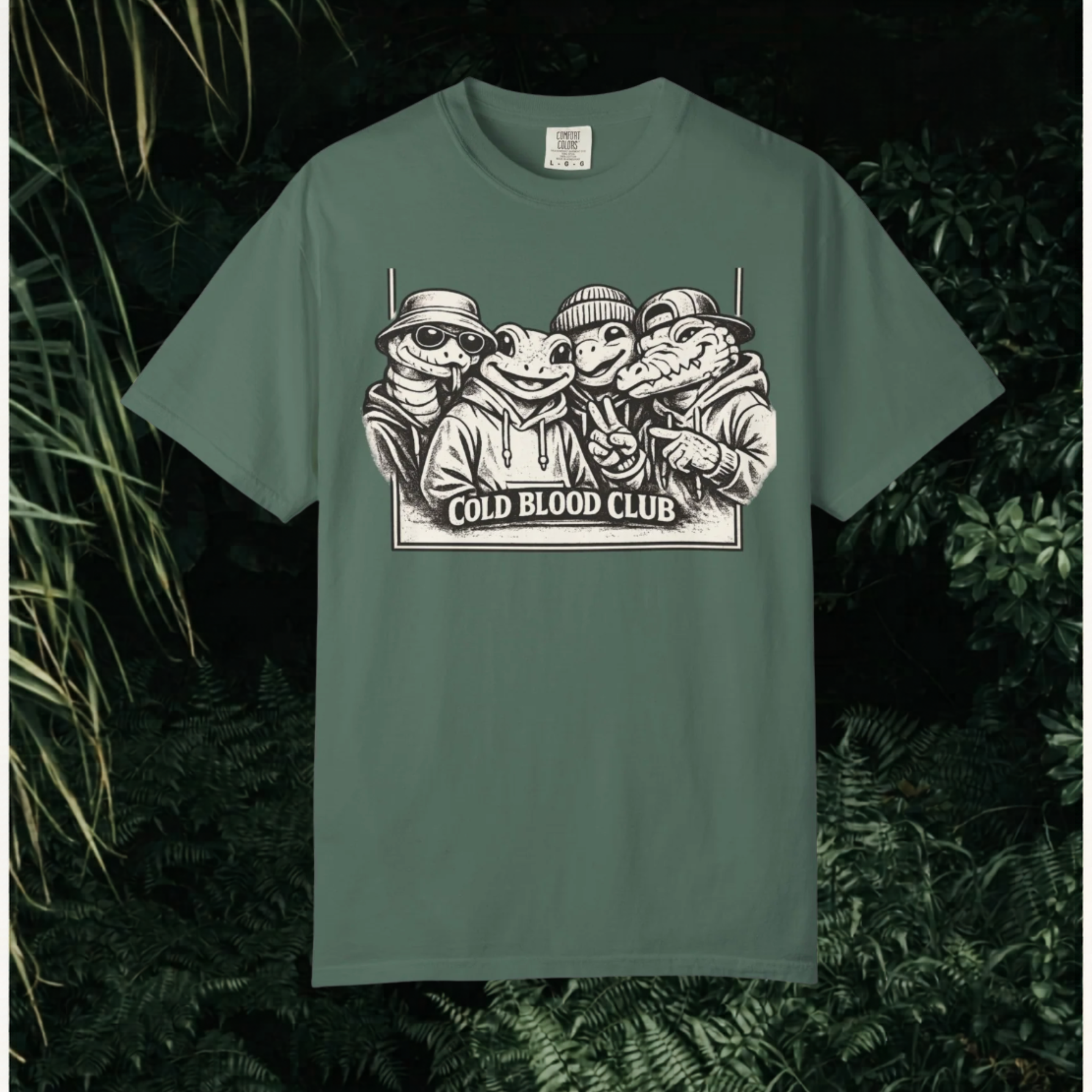 Cold Blood Club Crew T‑Shirt