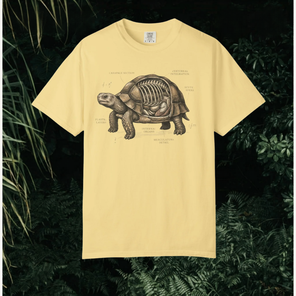 Anatomical Tortoise T-Shirt