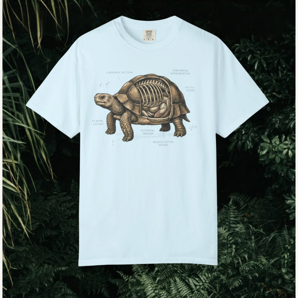 Anatomical Tortoise T-Shirt