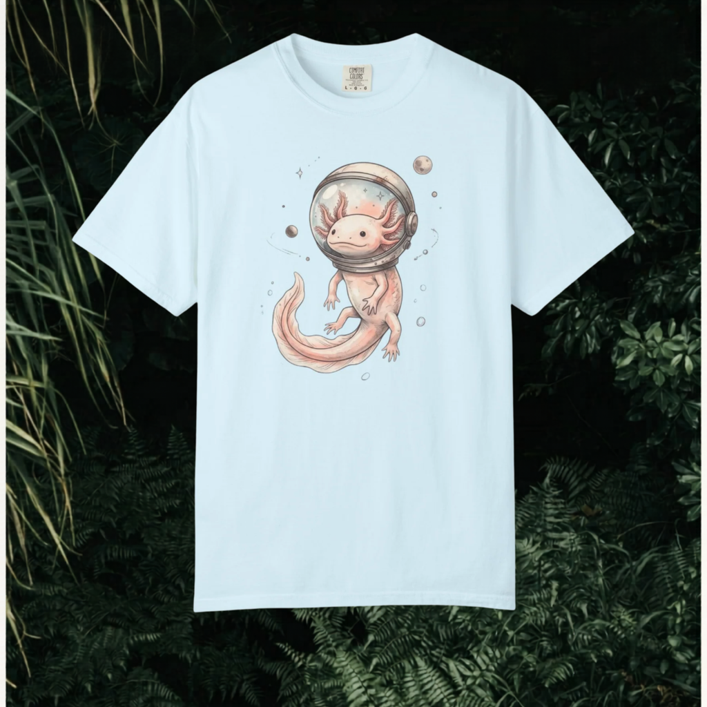 Axolotl Astronaut T-Shirt