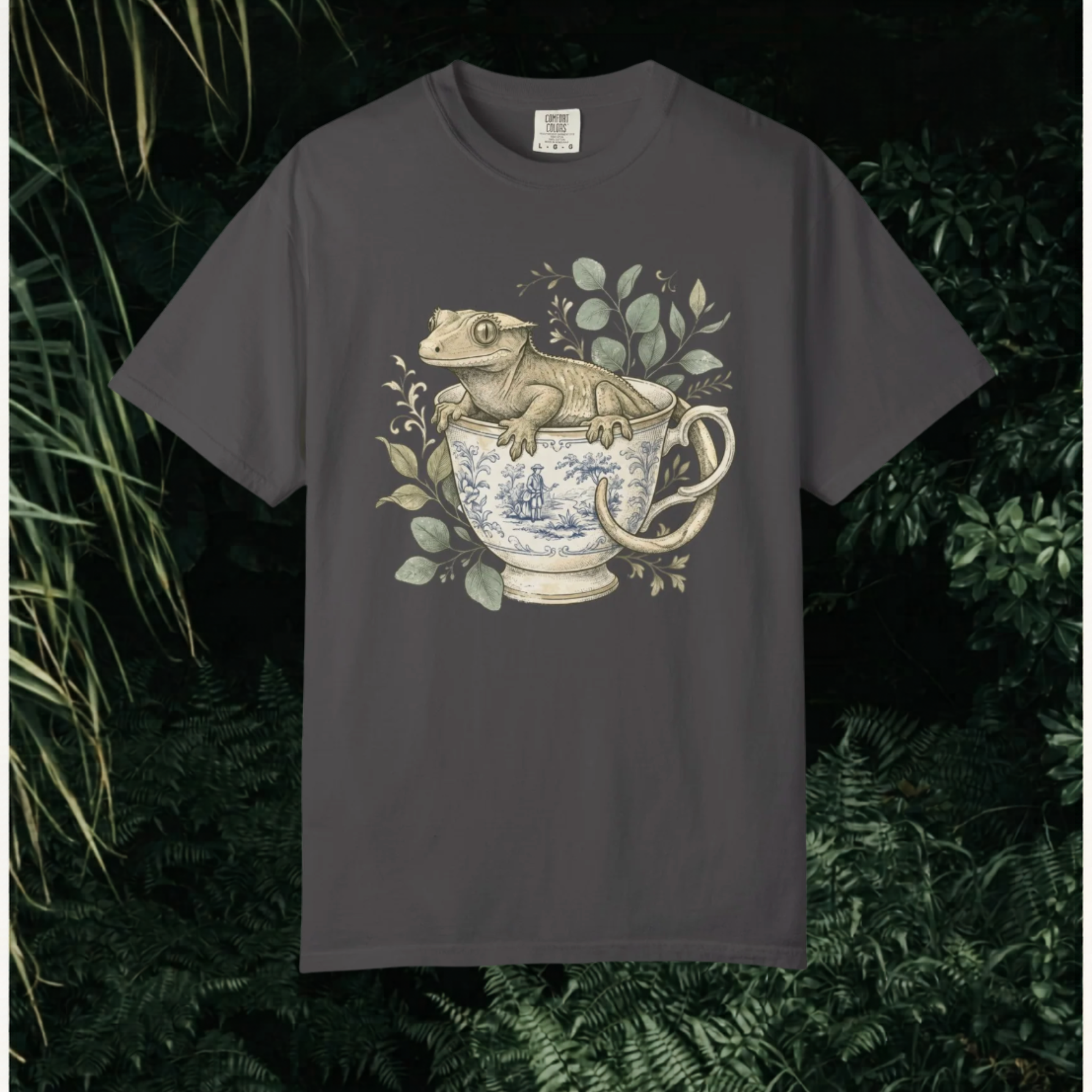 Vintage Teacup Frog T-Shirt