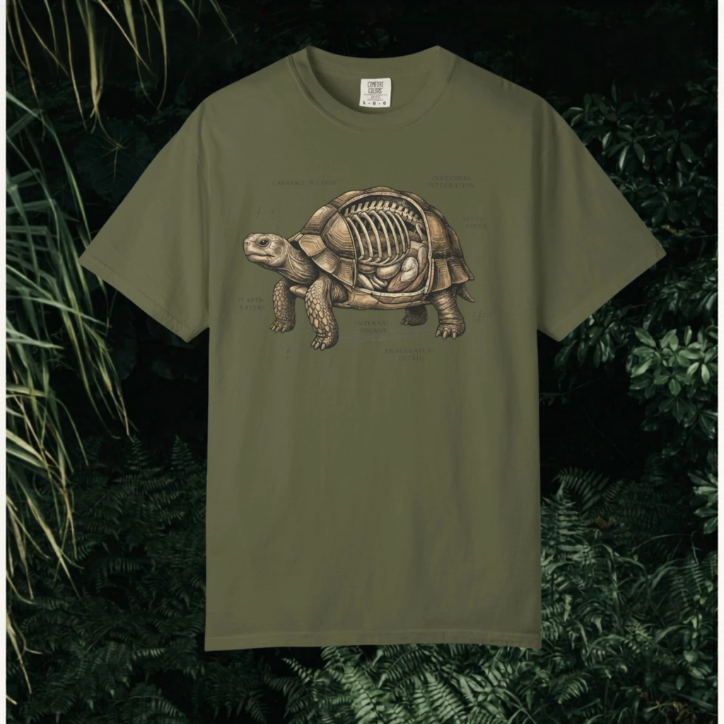 Anatomical Tortoise T-Shirt