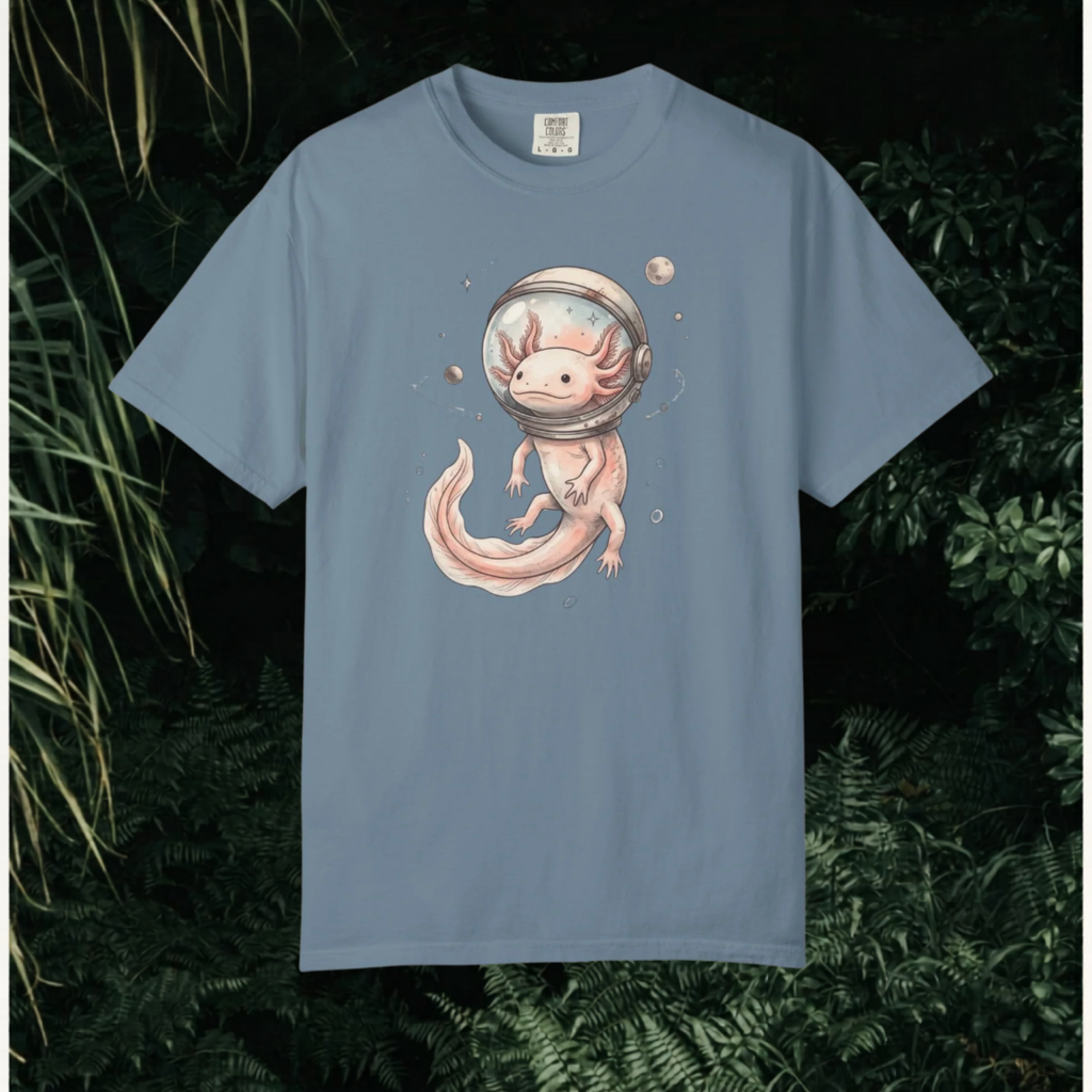 Axolotl Astronaut T-Shirt