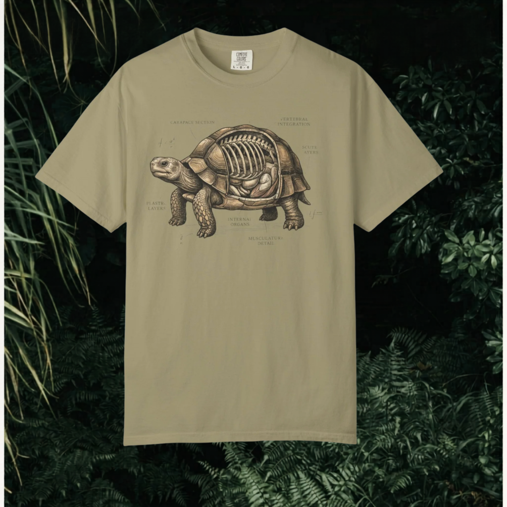 Anatomical Tortoise T-Shirt