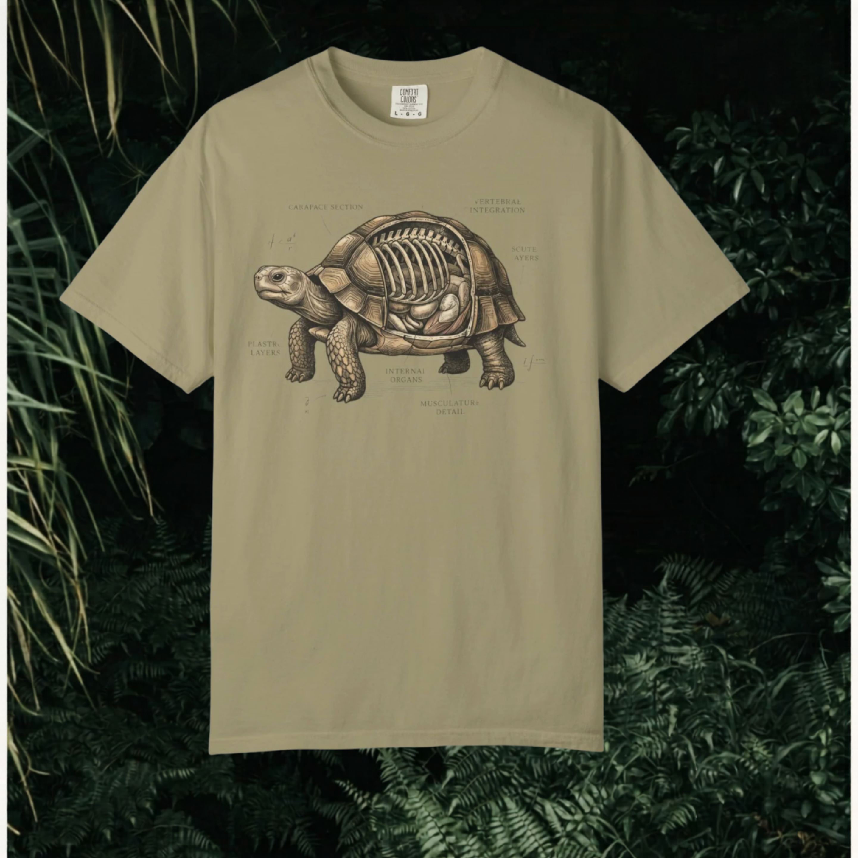 Anatomical Tortoise T-Shirt