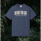 Before You Ask T-Shirt