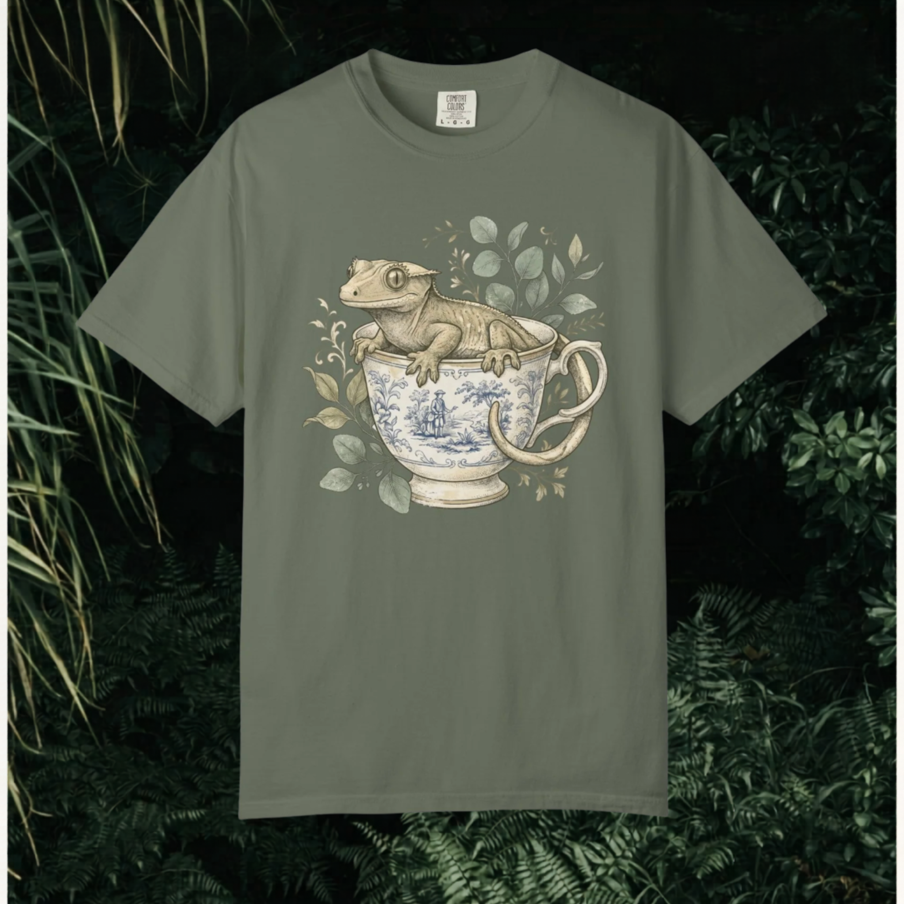 Vintage Teacup Frog T-Shirt