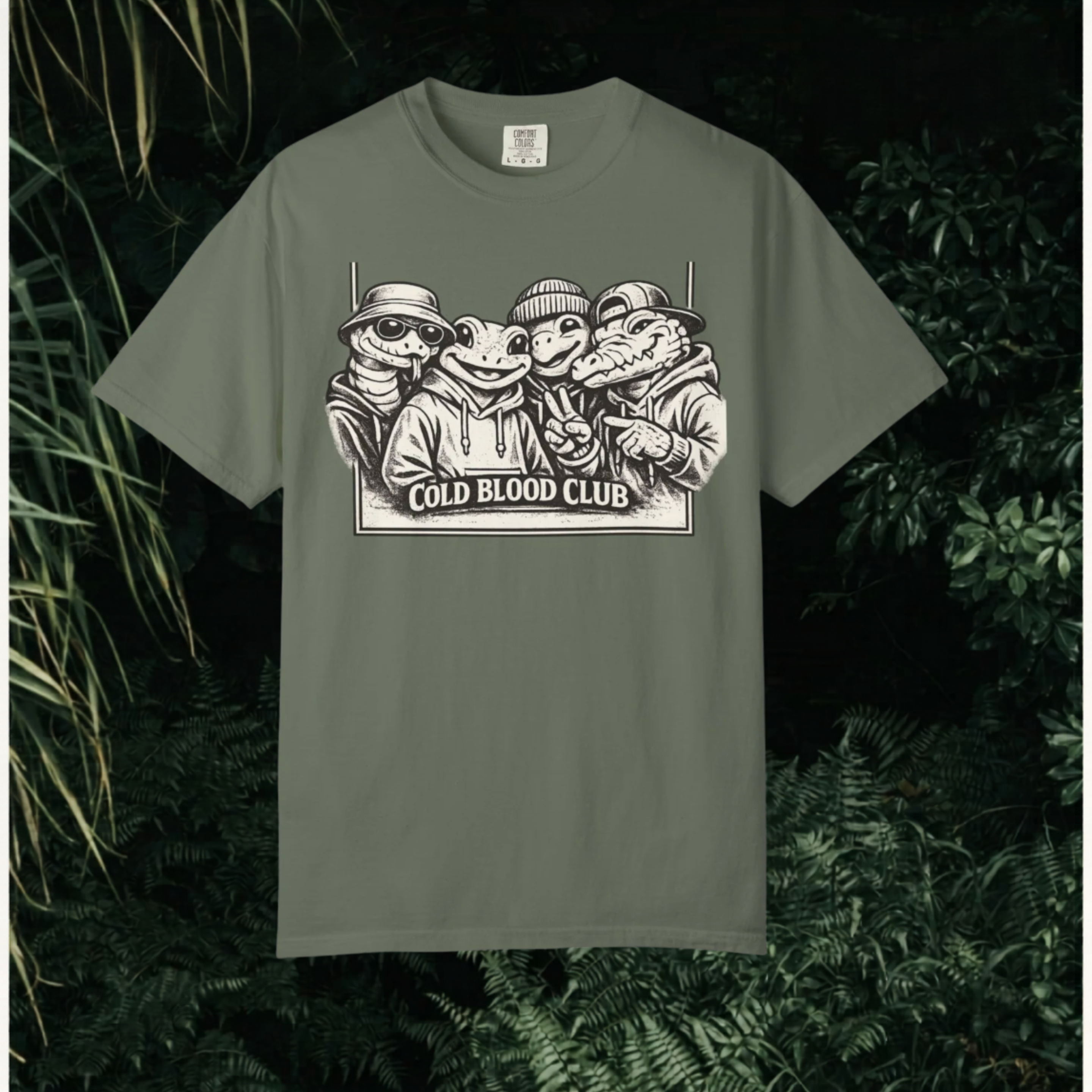 Cold Blood Club Crew T‑Shirt