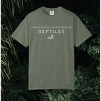 Emotionally Supported by Reptiles T-Shirt