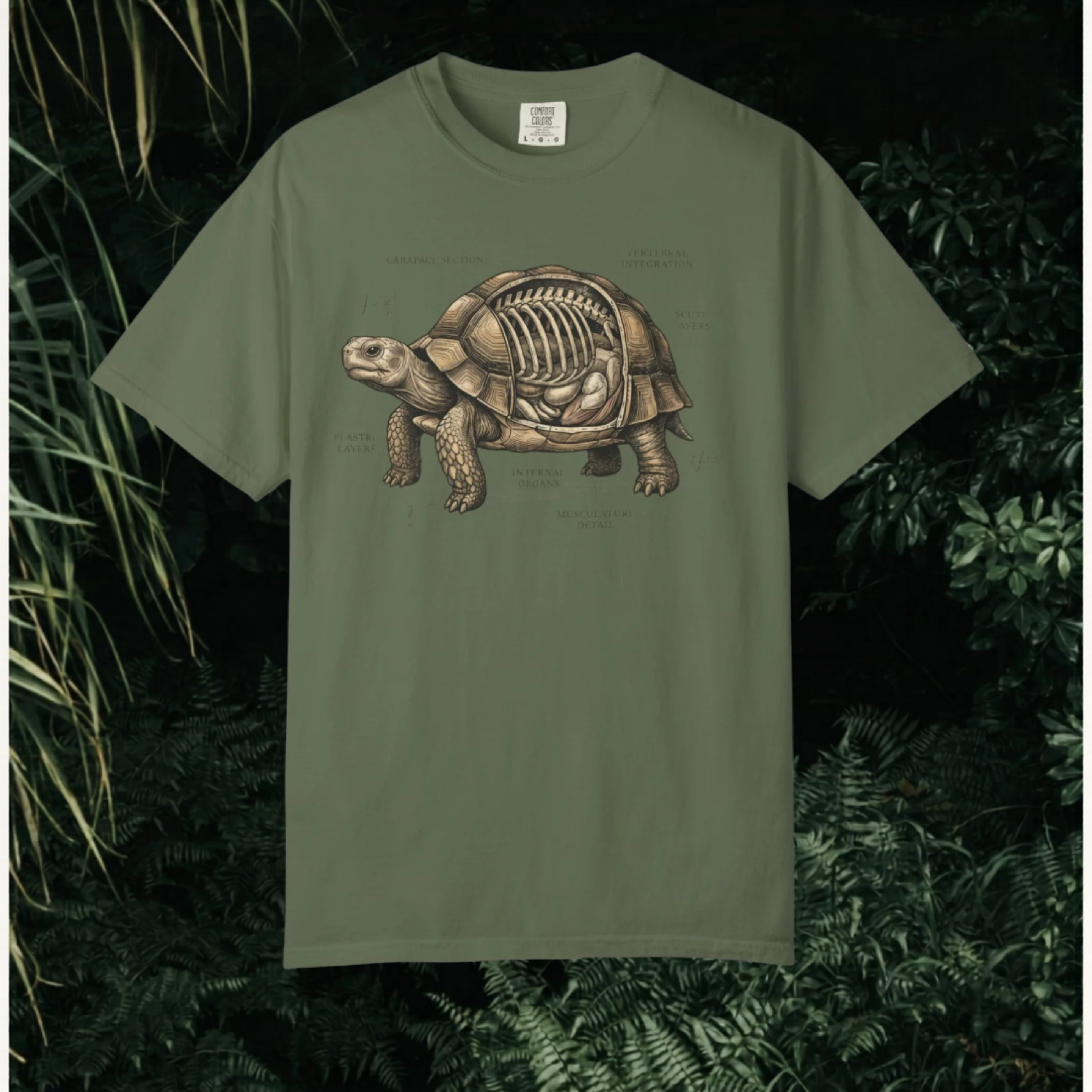 Anatomical Tortoise T-Shirt
